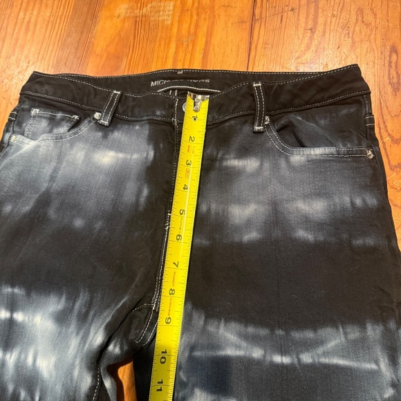 MICHAEL KORS Black‎ Tie-Dye Denim Jeans Size 10 (SKU: A0117) - Picture 3 of 6